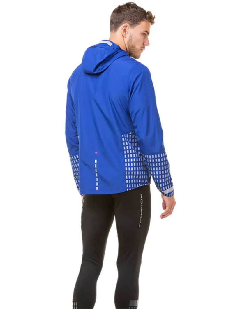 Ronhill Men's Tech Afterhours Jacket Cobalt/Flame/Reflect-3